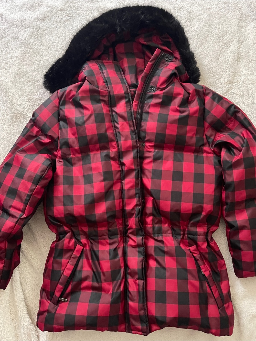 Ralph Lauren down coat Women’s S red black